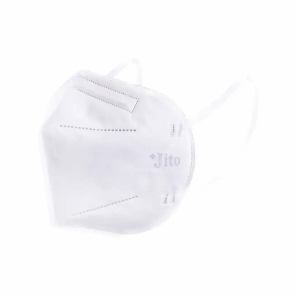 MASKER RESPIRATOR 3D KN95 - PUTIH 4 PLY "MI" (1 Box = 20 pcs)