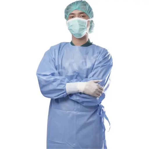 SURGICAL GOWN SMMS - "SOLIDA HEALTHCARE" (1 Karton = 25 Set)
