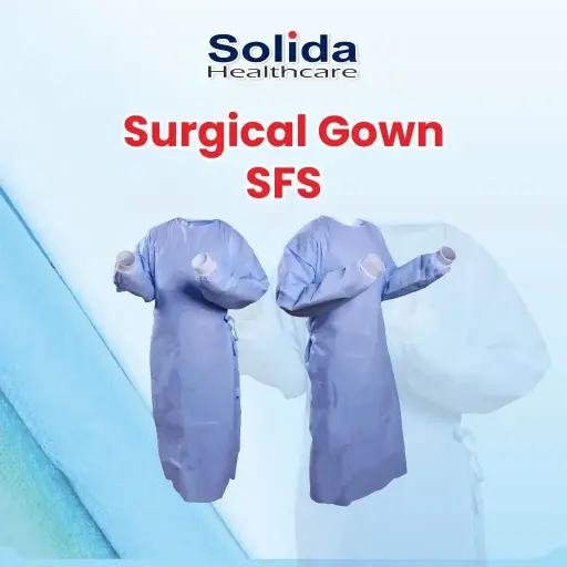 SURGICAL GOWN SFS - "MI" (1 Karton = 25 Set)